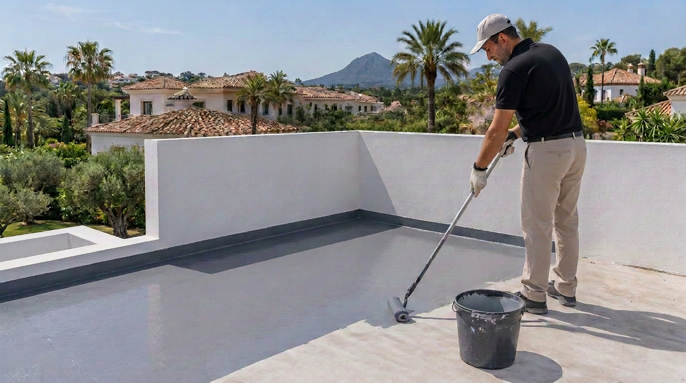 Impermeabilización y reparación de humedades en Marbella