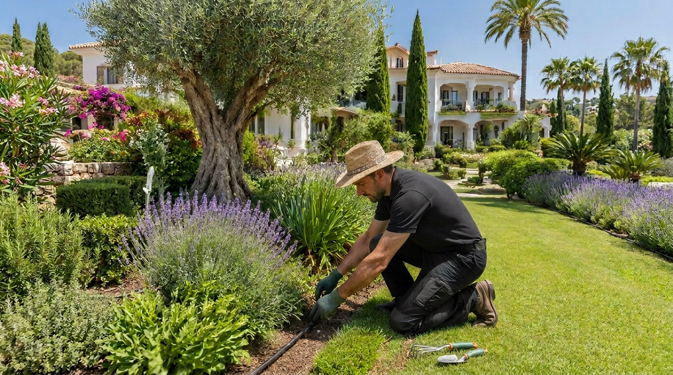 Jardinería y mantenimiento de jardines en Marbella