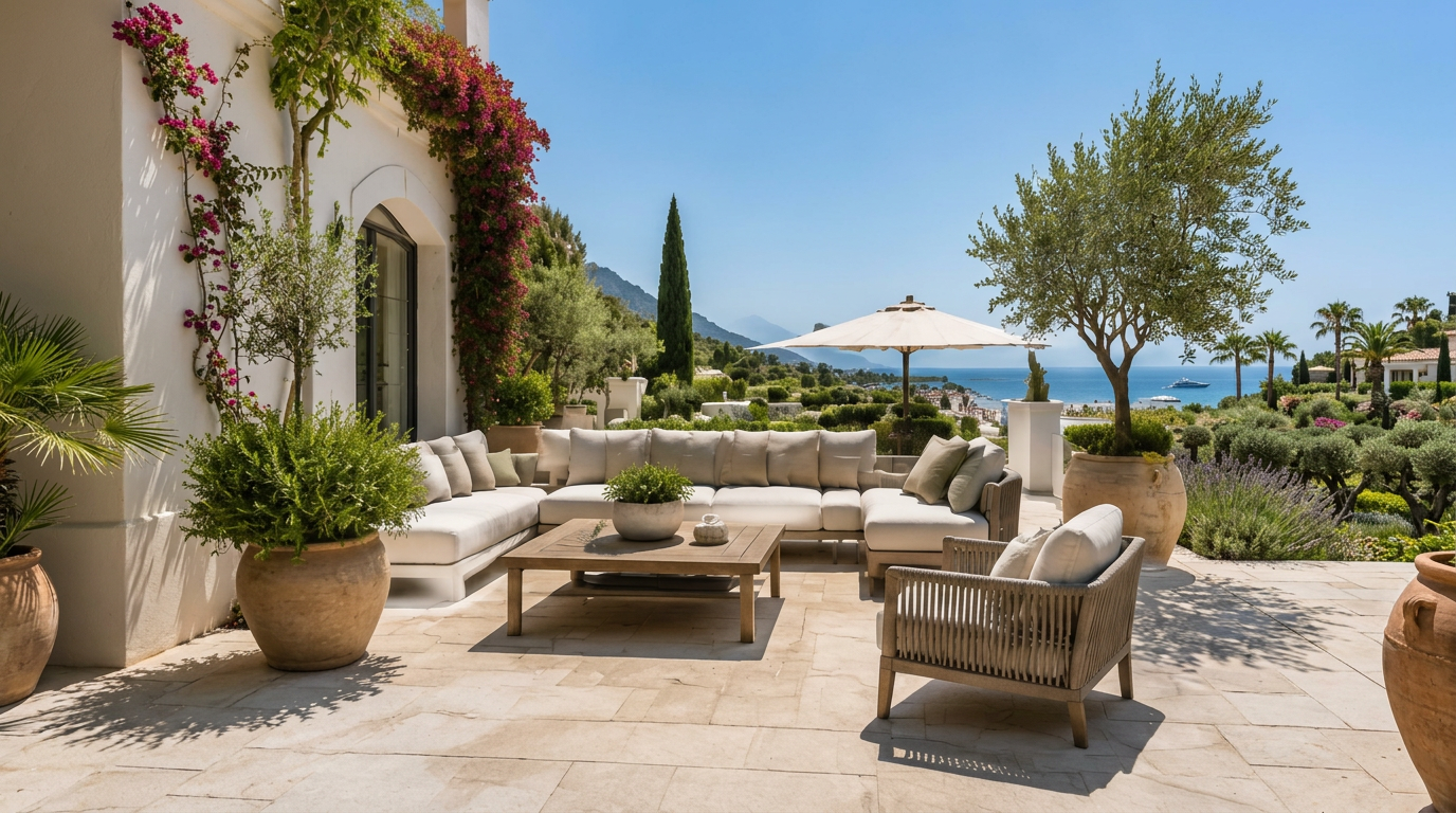Reforma de patios y terrazas en Marbella