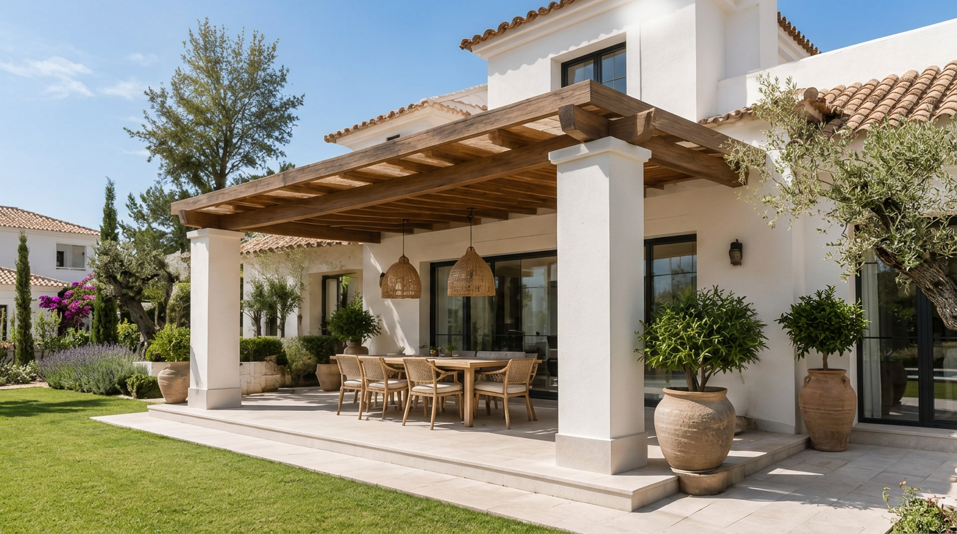 Porches y pérgolas en Marbella