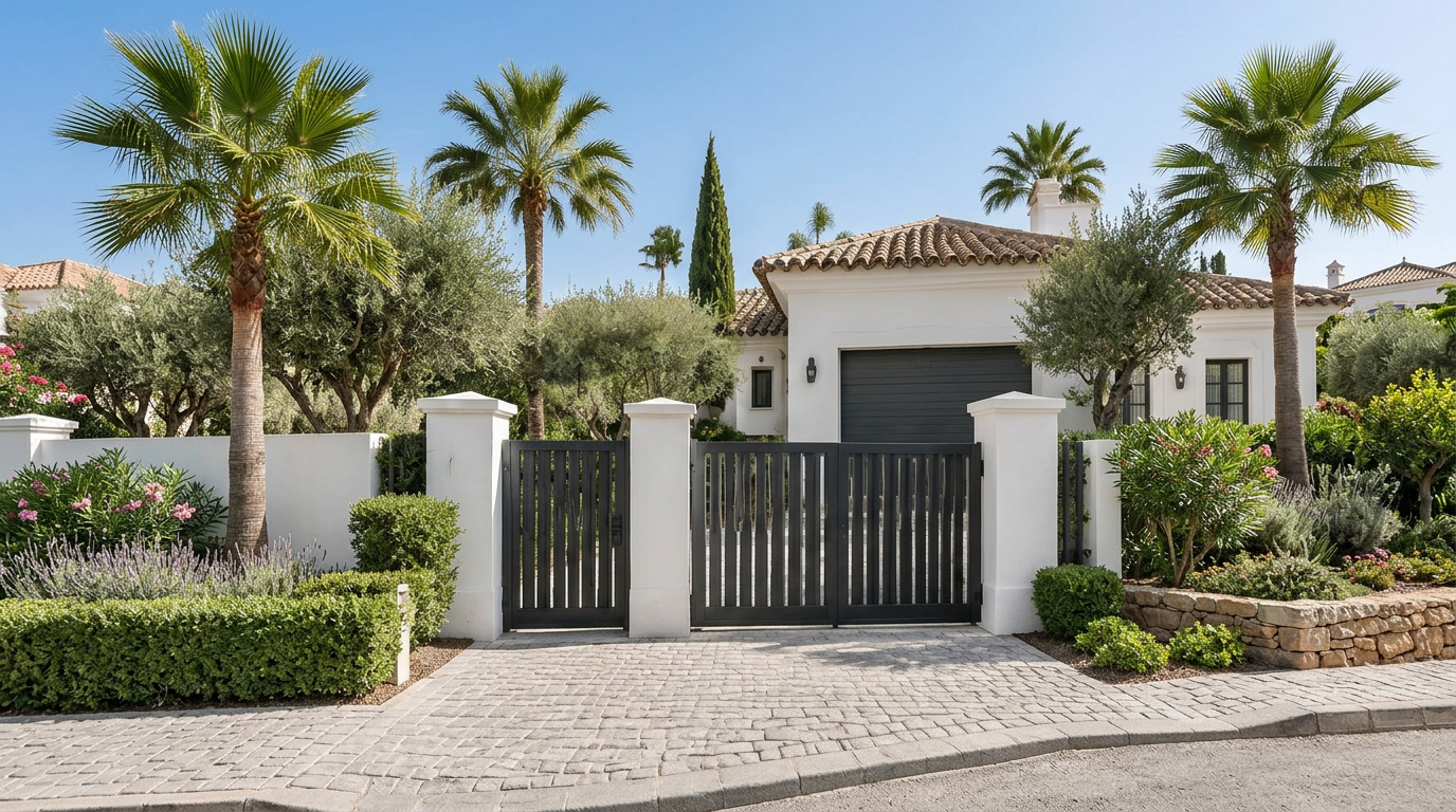 Vallados, cancelas y garajes en Marbella